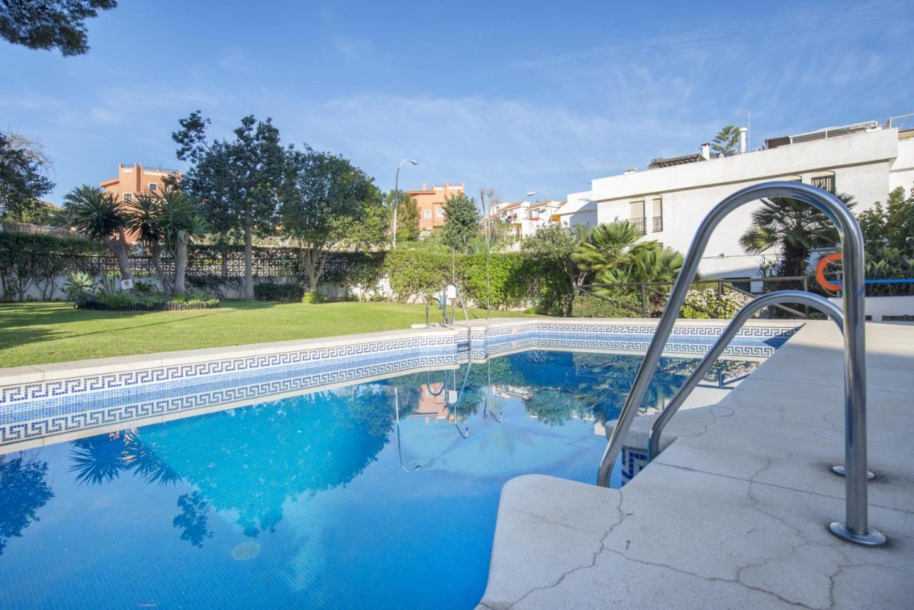 Shiny Studio With Pool & Carihuela Beach At 500M トレモリノス エクステリア 写真